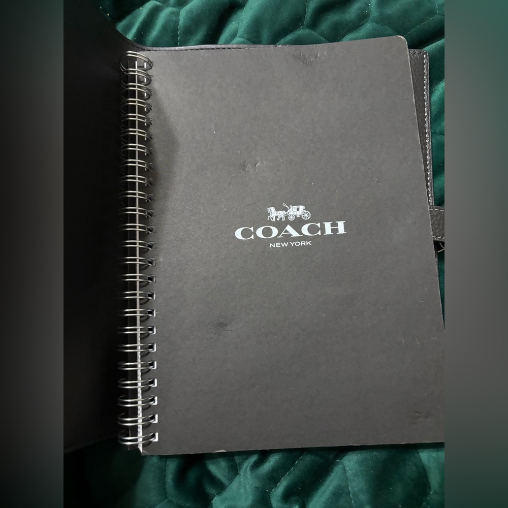 Coach Leopard Notebook w Tags - Picture 2 of 6